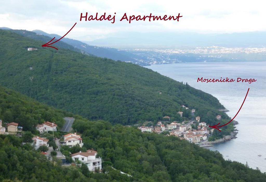 Apartment Haldej Moscenicka Draga Phòng bức ảnh